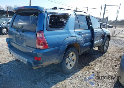 2004 Toyota 4Runner Sr5 V6 from USA, damaged, VIN JTEBU14R740028665